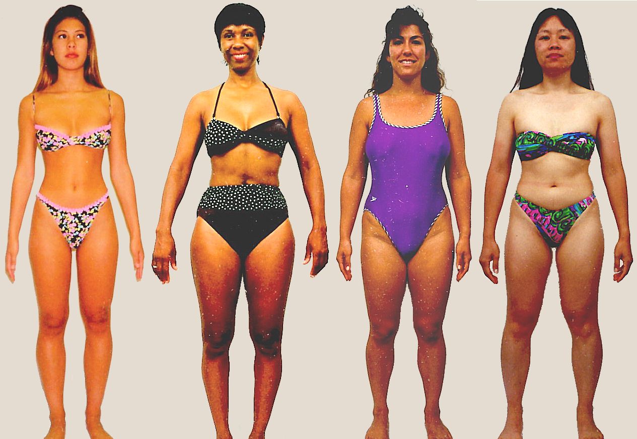 Pictures of female Gonadal body type