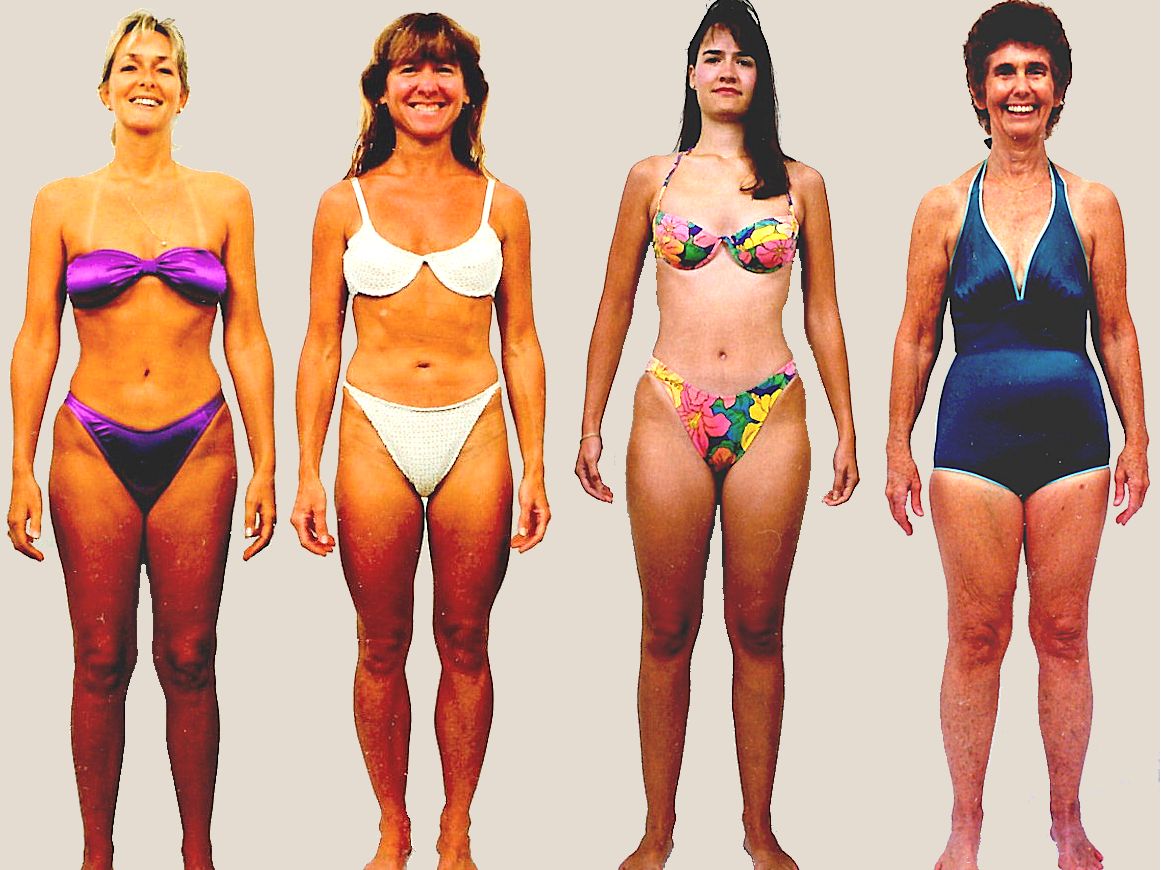 Pictures of female Lymph body type