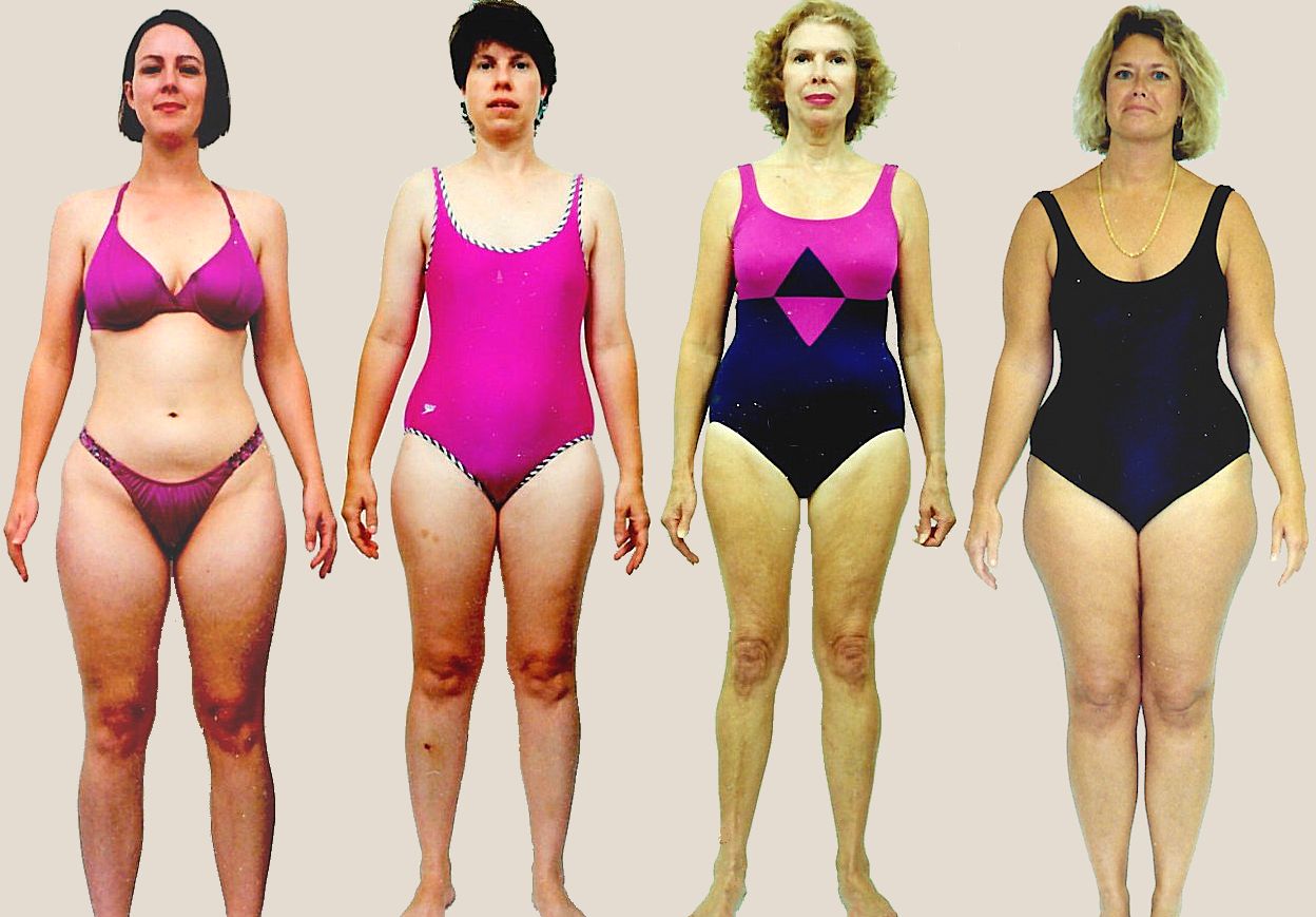 Pictures of female Spleen body type