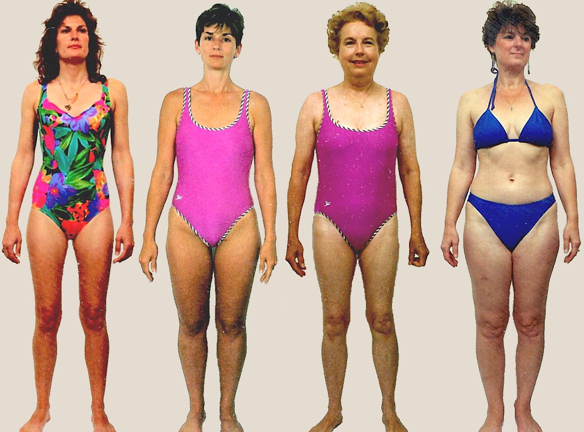 Pictures of female Stomach body type