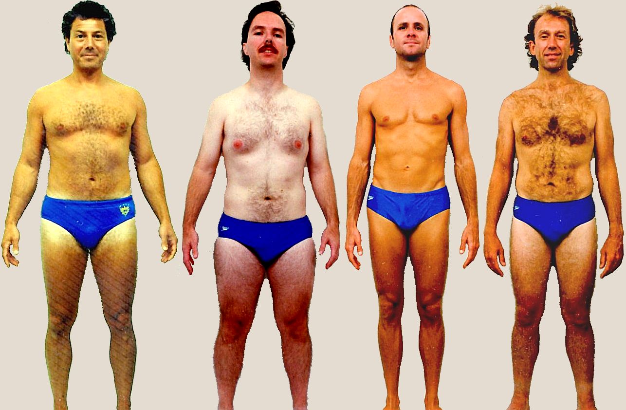 Pictures of male Balanced body type