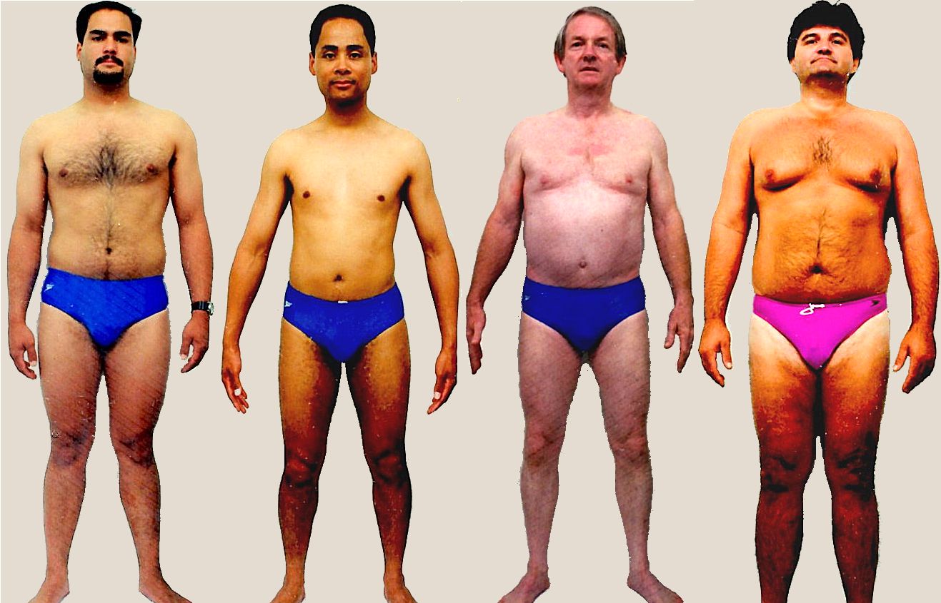 Pictures of male Heart body type