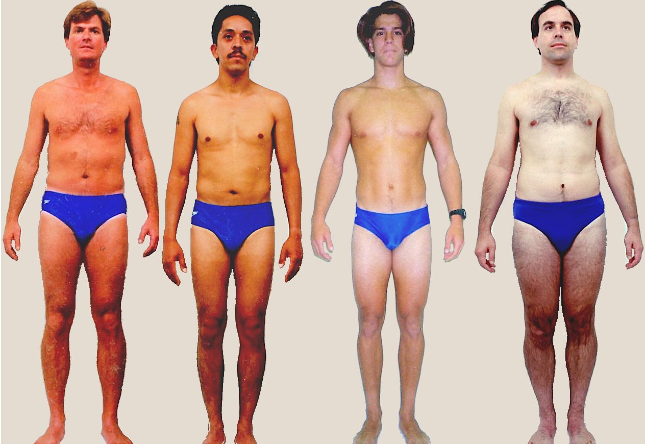 Pictures of male Nervous System body type